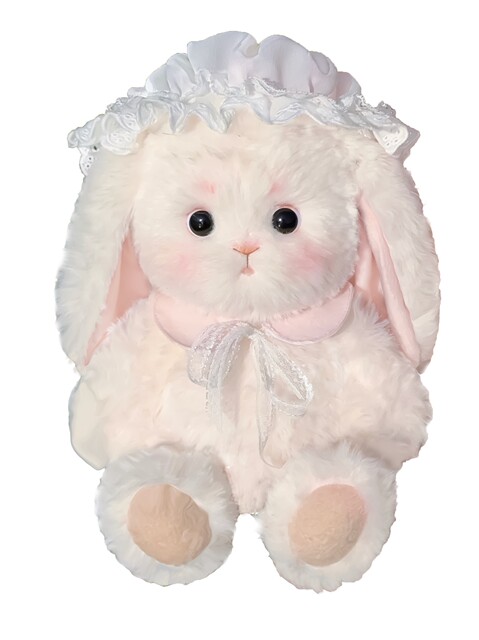Material Kit]Lop-Eared Rabbit Plush Toy | Sanqian Is a Cat Original DIY Material Kit