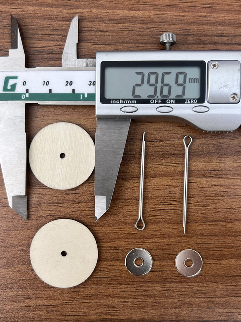 Doll Wooden Metal Joints Teddy Bear Doll Toy Joint Accessories Handmade Rotating Pin Joint Bolts