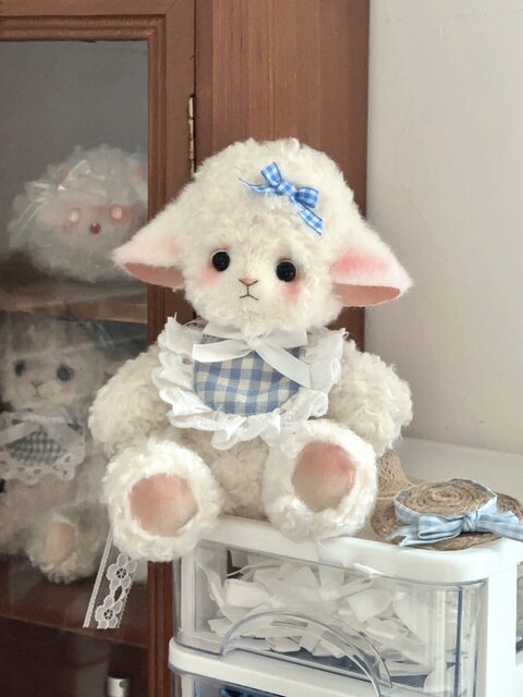 [Material Pack] Three Thousand Cats Handmade Dolls Cute Jointed Plush Sheep DIY Materials