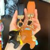 Creative Instant Wealth Keychain Pendant Car Keychain Wrist Strap Cartoon Leather Pony Bag Pendant Gift