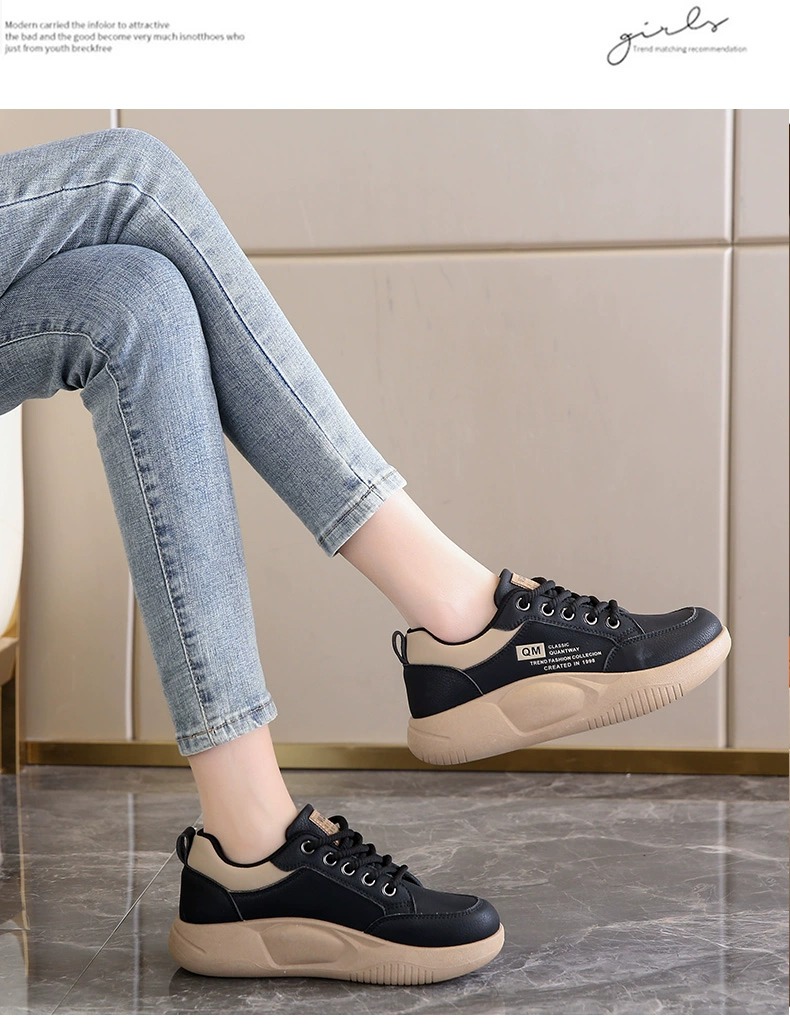 Pantofi sport antiderapanți pentru femei, pentru primăvară și toamnă, cu talpă moale, casual, pentru femei, articol nou 2024_voghion.com