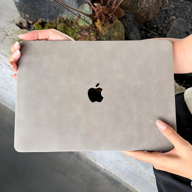 Microfiber Matte Leather Notebook Neo Protective Case Suitable for Apple MacBook M5 Computer Case Air13 Shell Computer M4 Air15 Full Cover Macbookpro14 Protective Case 16inch M3M2