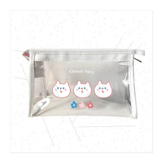 TransparentcosmeticbagfemaleKoreainsstoragebagportab