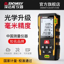Laser distance meter high-precision handheld infrared measuring ruler distance electronic laser ruler measuring room instrument