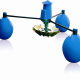 Three-phase electric aquaculture aerobic aerobic machine, high-power 380V fish pond aerobic pump