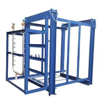 Supply of 20 bottles for horizontal transfer boxes, vertical containers, 16 sets of oxygen storage bottle racks, natural gas cylinder racks