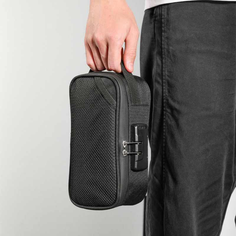 Cross-Border Amazon Odor-Proof Bag with Password Lock, Odor-Proof Bag, Tobacco Bag, Pipe Bag, Portable Smoking Accessories, Odor-Proof Bag