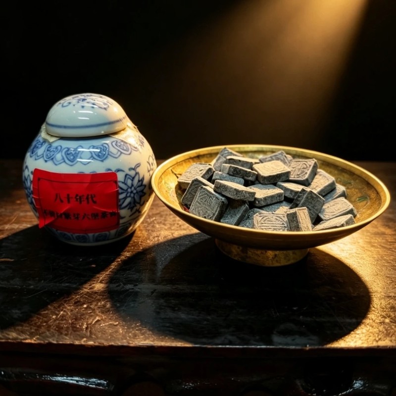 Tea Paste from the 1980S from Buji Village, Ziyabao, Made Using Ancient Methods, Can Be Brewed Hot or Cold Tea Paste from the 1980S from Buji Village, Ziyabao, Made Using Ancient Methods, Can Be Brewed Hot or Cold