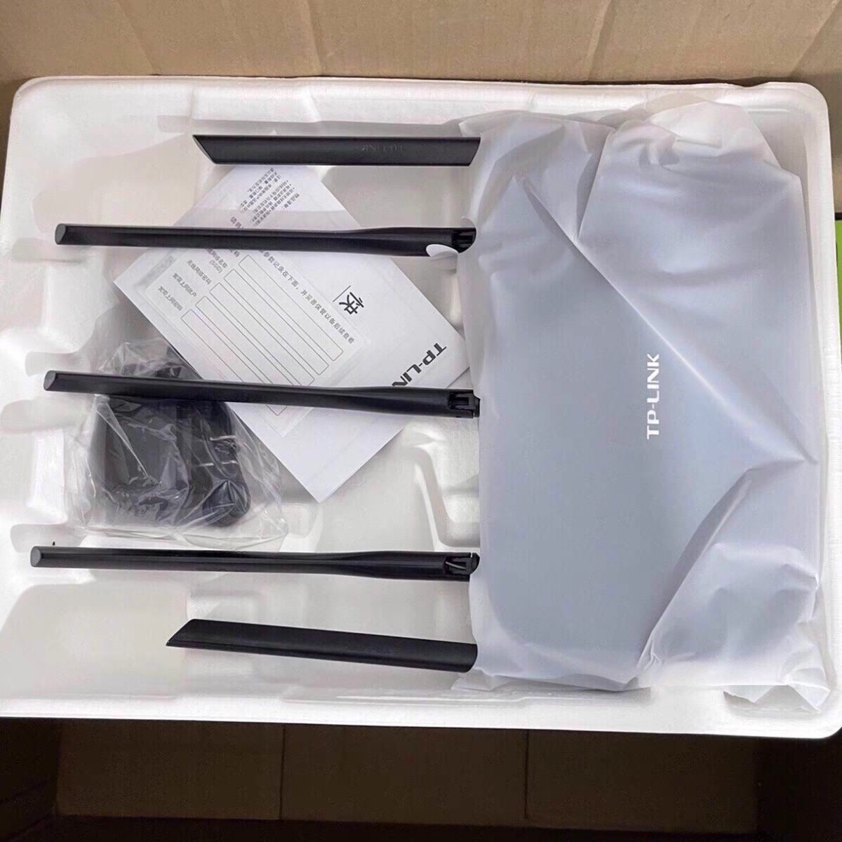 Tp-Link Tl-Wdr6500 Dual-Band Wireless Router Ac1350 Home High-Speed Wifi Full Network