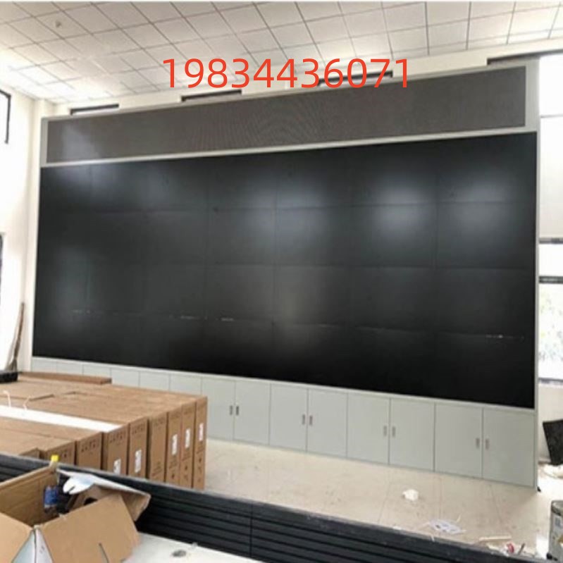 Fitting screen cabinet customized thickening assembly TV wall monitoring cabinet monitoring TV wall operation TV wall
