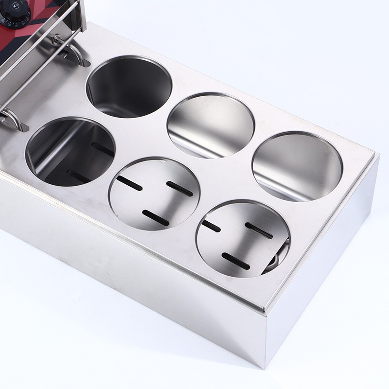 Commercial electric wonton noodle cooker 6-hole noodle machine Malatang Oden cooking machine Shixin Wenda stall rice noodle wonton