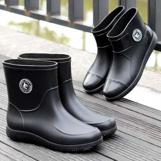 Fashionable mid-calf rain boots for all seasons fishing