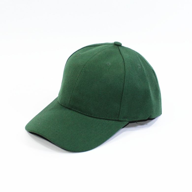 100% Cotton Pure White Solid Color Student Sports Day Military Training Activity Duck Bill Cap Unisex Face-Flattering Sun Protection Hard Top Baseball Cap