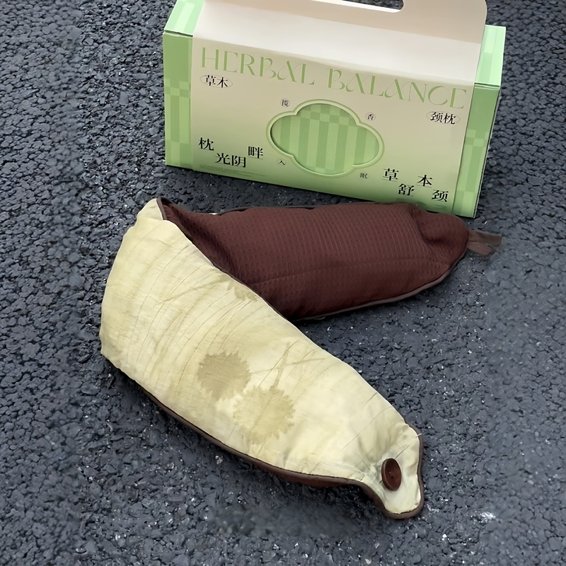 [Teacher's Day Gift] Mugwort Pillow for Cervical Spine Protection, Sleep Aid Pillow, Herbal Neck Pillow, Health Pillow, Wellness Pillow