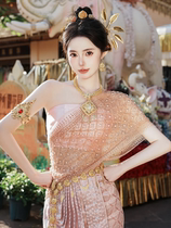Dai costume female adult new style Xishuangbanna Water Splashing Festival ethnic style photo shoot clothing Yunnan travel photo