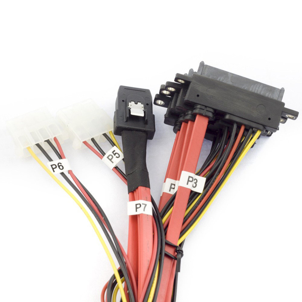 服务器内部互联的隐形基建：MINI SAS 8087转4口SATA线束的生态位解构_办公线材_淘宝数码网