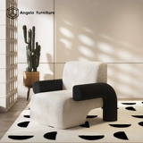 Angelo Light Luxury Single -Pperson Dofa Стул Простая гостиная маленькая квартира сеть красная ленивая повседневная ткань Дизайнер ткань одно кресло