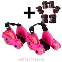 Auxiliary Storm Shoeshoe Skate With Wheel Star Airwheel Syluminous Children Wheel Slip Shoes Learn Four Wheels Light Wheel PU Wind Fire
