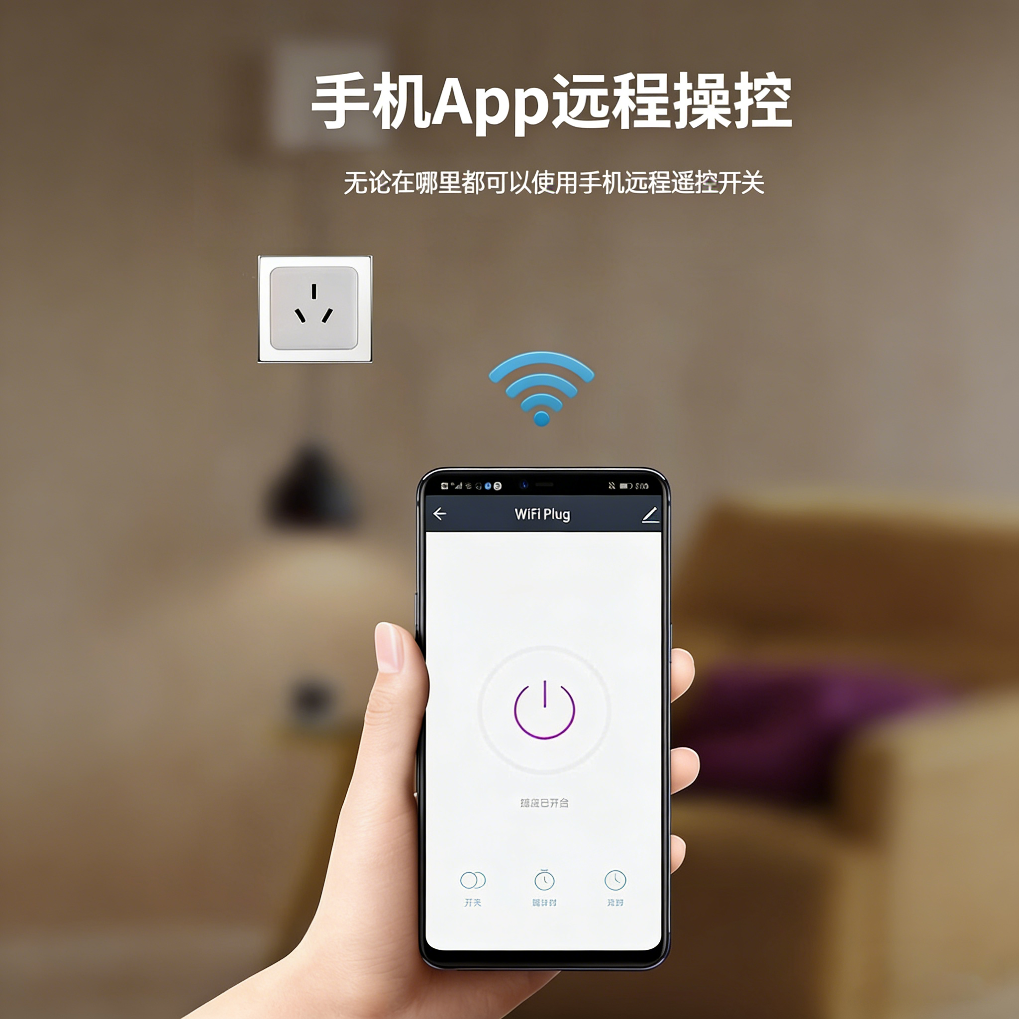Tuya Wifi Smart Socket Remote Control Power Statistics Timer Switch Water Heater Air Conditioner Electric Kettle Plug