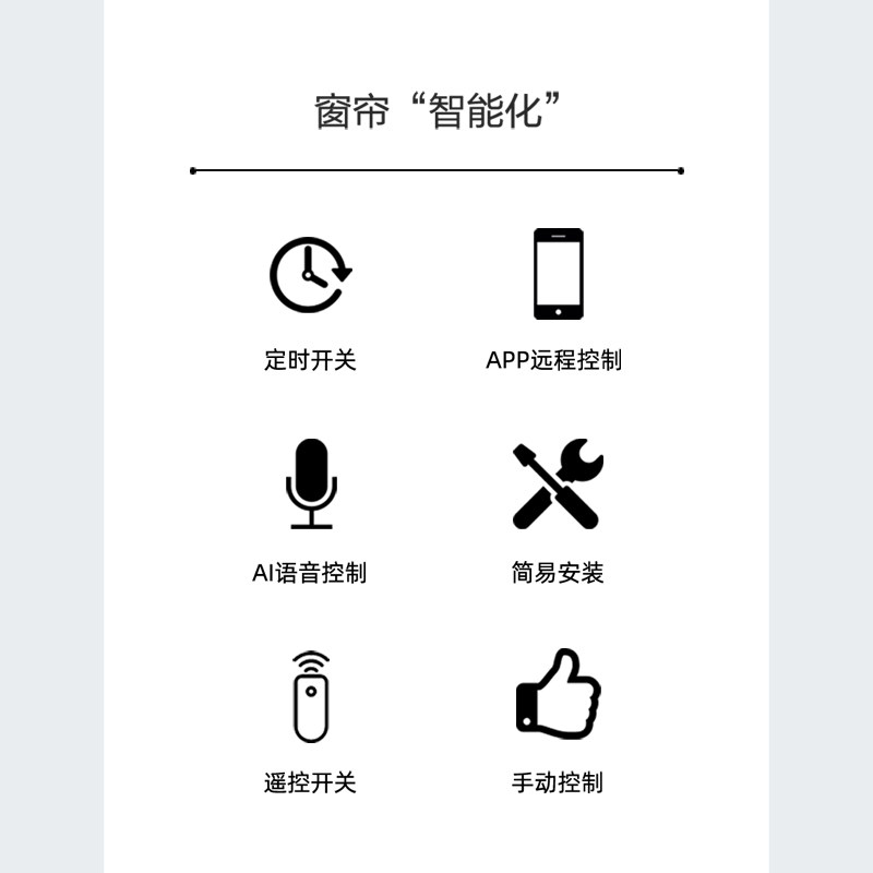 Electric Curtain Modification to Smart Trackless System, Tmall Genie Mobile Phone Remote Control, Robot Assistant Companion