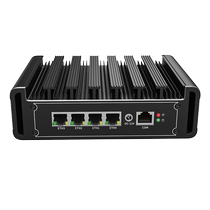 Leikong J4125 quad-core four-network multi-network industrial computer server router N5105 quad-core 10th and 11th generation host cloud computing terminal centos ubuntu pfse