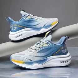 Men's Shoes 2025 New Spring Breathable Men's Trendy Casual Shoes Ultra-Light Shock-Absorbing Running Sports Shoes for Men