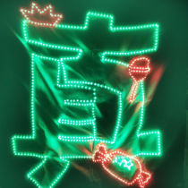 Zhang Zhenyuans light brand TNT era youth group concert light card support folding ultra-thin soft light brand headband chest badge