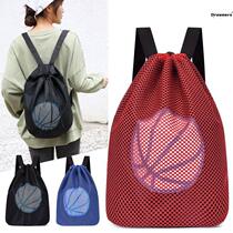 Basketball bag student portable primary school basketball bag childrens bag double back single shoulder training sports