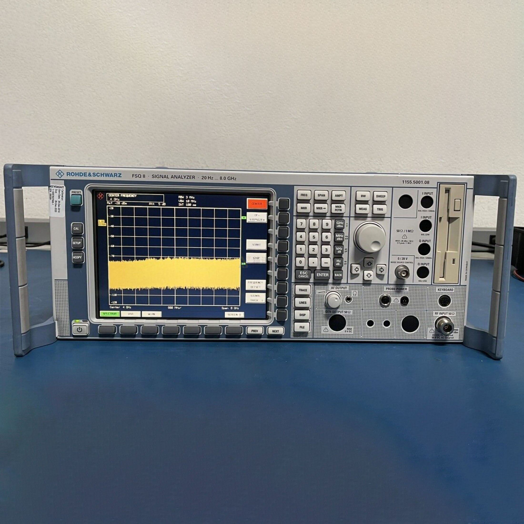 Анализаторы спектра 罗德与施瓦茨 fsq8/fsq26 频谱分析仪 20hz~3.6/8/26.5/40ghz现货