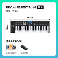 [49 ключ черный]+педаль+аналоговая лаборатория подлинный цвет звука