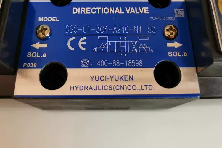 YUKEN Yuci Nghiên cứu dầu van đảo chiều điện từ thủy lực DSG-01-3C4 3C2 2B2 D24 A240 N1 50