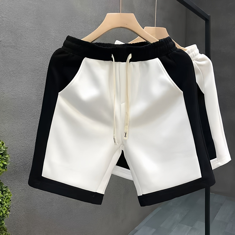 Trendy Color-Block Casual Shorts for Men, Stylish and Cool Sports Shorts, 2026 Summer New Men's Large Shorts Trendy Color-Block Casual Shorts for Men, Stylish and Cool Sports Shorts, 2026 Summer New Men's Large Shorts