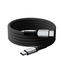 The new magnetic car charger cable is suitable for Apple and Huawei mobile phone data cable typecPD fast charging USB interface