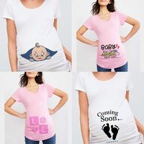 Baby Coming Soon Maternity Tops Baby Loading Pregnancy T Shi