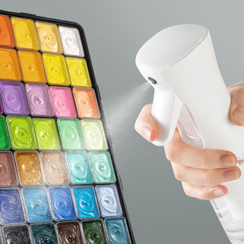 High-Pressure Spray Bottle Gouache Moisturizing Spray Bottle Lotion Lotion Essence Sub-Bottle Alcohol Disinfection Sprayer Art Student Special Acrylic Oil Painting Watercolor 500ml Large-Capacity Hair Spray