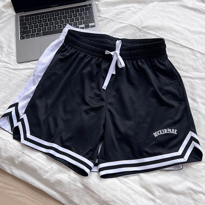 Summer Embroidered American-Style Knee-Length Shorts Basketball Sports Training Three-Quarter Pants Loose Quick-Dry Running Fitness Pants Summer Embroidered American-Style Knee-Length Shorts Basketball Sports Training Three-Quarter Pants Loose Quick-Dry Running Fitness Pants