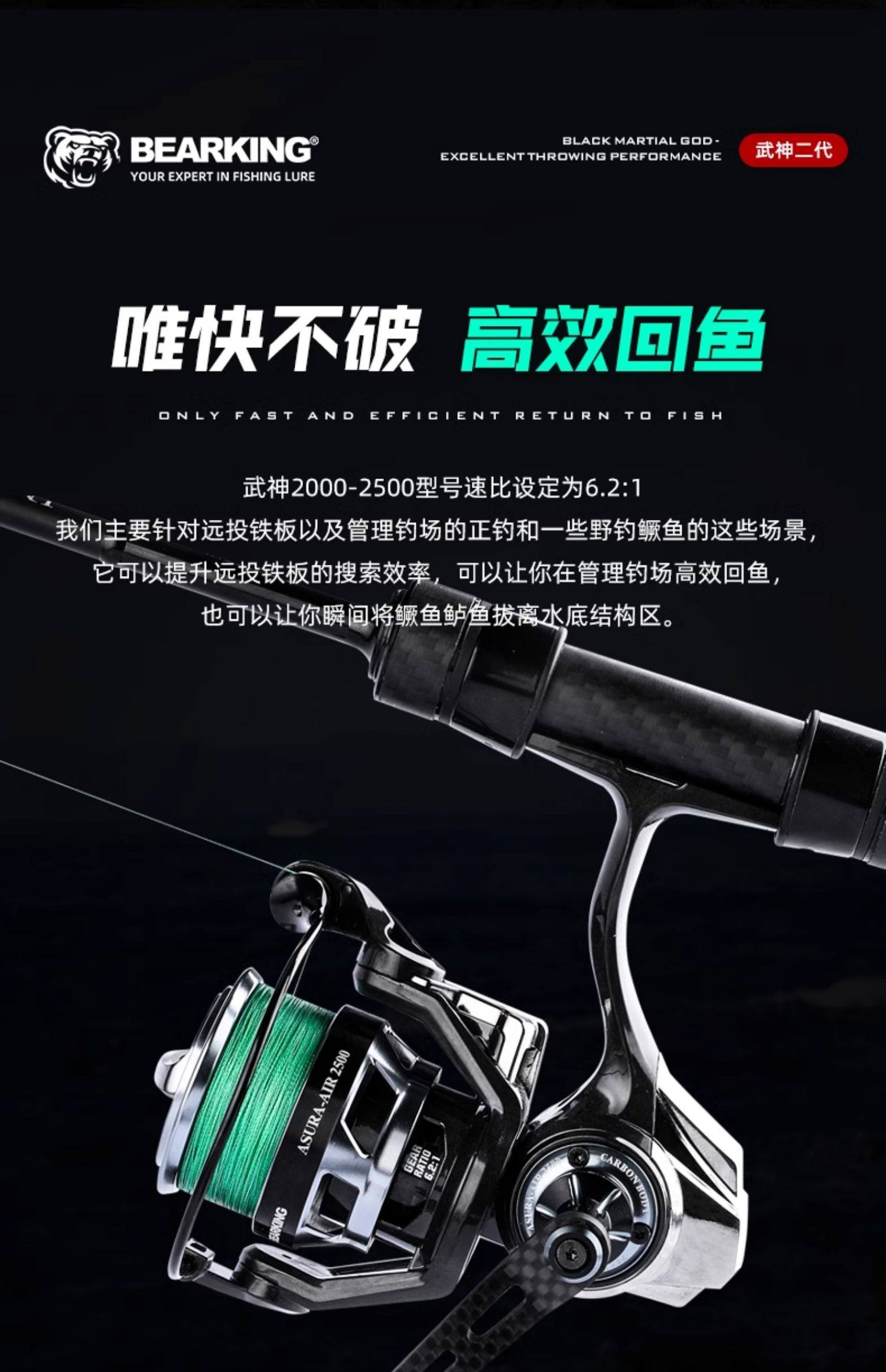 熊王武神二代超轻碳纤维纺车轮(图16)