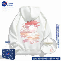 Nasa Co-Branded Oil Painting Graffiti Hoodie for Men and Women 2025 Autumn and Winter Trendy Brand High-End Design Casual Jacket
