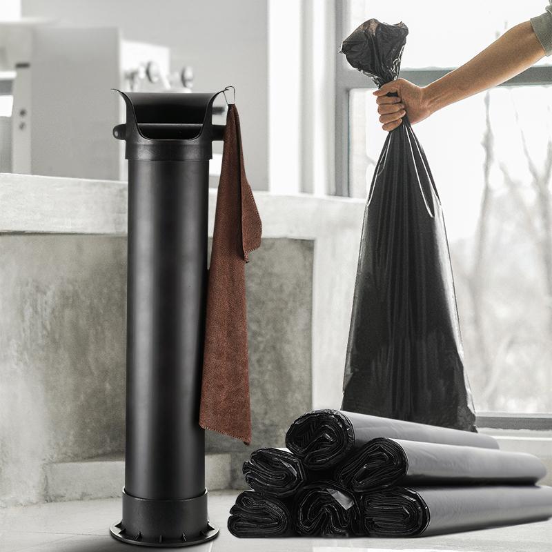 Long, Large-Capacity, Thickened Coffee Grounds Container, Tall Coffee Machine Waste Storage, Vertical Grounds Knock Box, Bar Counter Knock Box, Garbage Bag