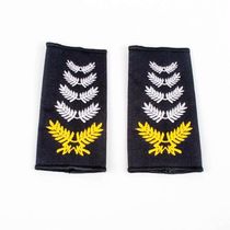 Security shoulder badge new security accessories set accessories property community security uniform high-end captain spring and autumn clothing label