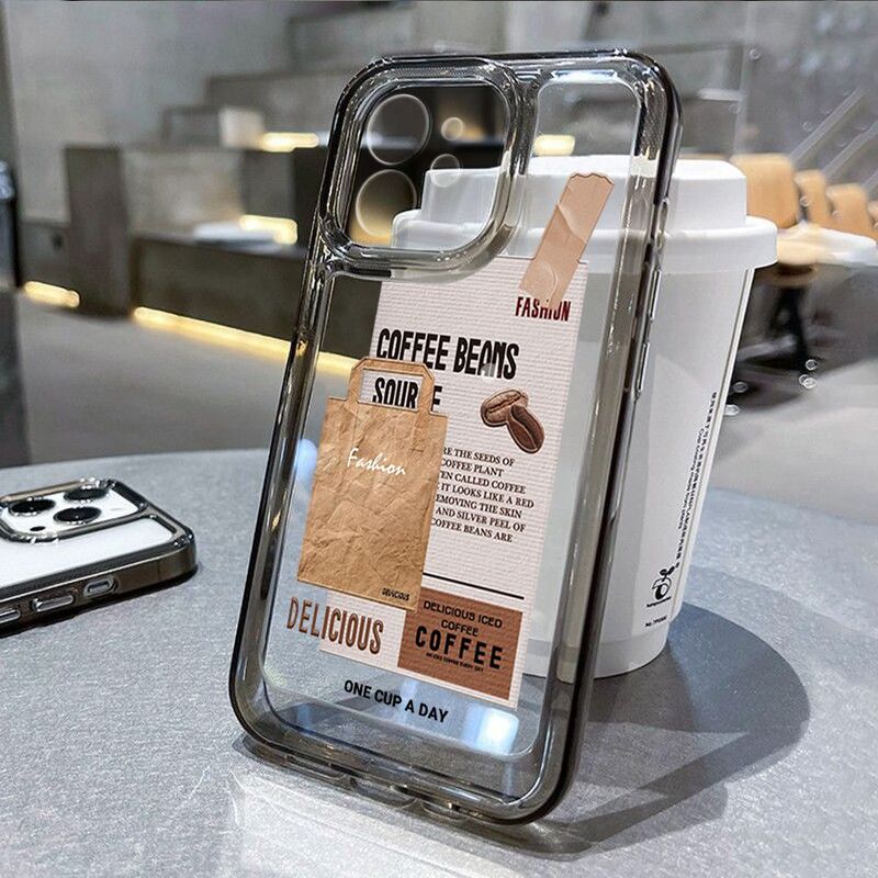 Suitable for iPhone 17 Ice Americano 16 Coffee Space Phone Case 15 Apple 13 Pro Internet Celebrity Style 14 Pro Max Personalized Label Full Coverage 12 Transparent 11 European and American Style XS Max Soft Case Suitable for iPhone 17 Ice Americano 16 Coffee Space Phone Case 15 Apple 13 Pro Internet Celebrity Style 14 Pro Max Personalized Label Full Coverage 12 Transparent 11 European and American Style XS Max Soft Case