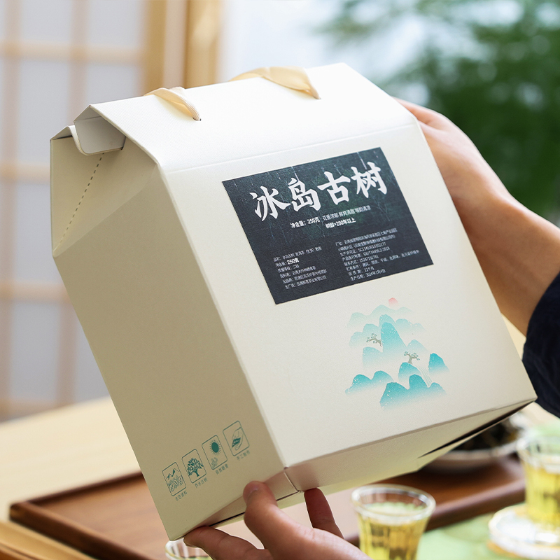 Yunnan Bingsha Pu'Er Tea Raw Tea Loose Leaf Early Spring Harvest Ancient Tree Pure Material Sweet Tea Gift Box Tea for Personal Consumption