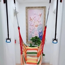 Outdoor swing courtyard swing room household adult child baby possession soft board rope children hanging seat