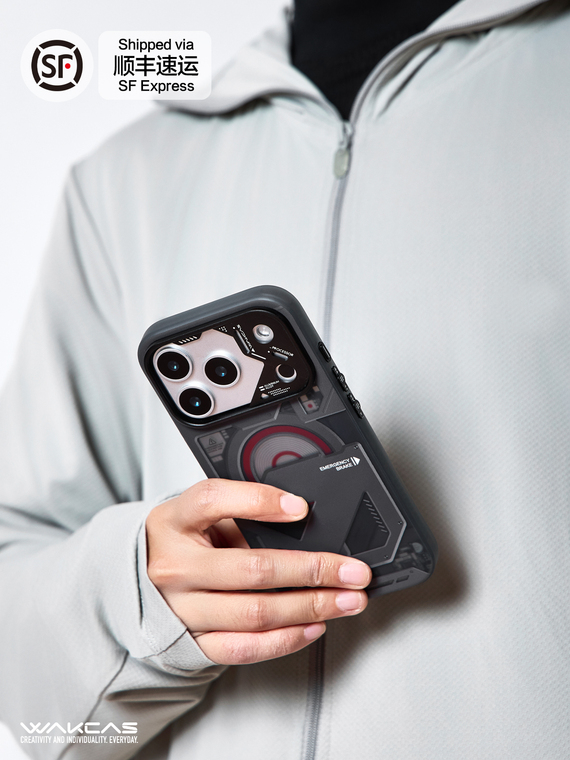 Emergency Brake Technical Panel iPhone Case