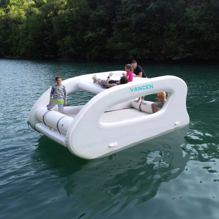 Inflatable Water Yacht, No Need to Set Up, Inflatable Boat, Extra-Large Floating Bed, Sunshade, Sea Rafting Air Cushion, Adult Sunshade Boat Inflatable Water Yacht, No Need to Set Up, Inflatable Boat, Extra-Large Floating Bed, Sunshade, Sea Rafting Air Cushion, Adult Sunshade Boat