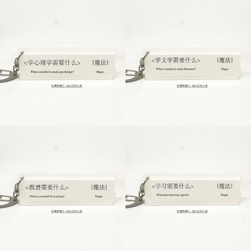 【Lbxx1995-Keychain Pendant】Mental State Keychain Quirky Pendant Backpack Niche Acrylic 【Lbxx1995-Keychain Pendant】Mental State Keychain Quirky Pendant Backpack Niche Acrylic