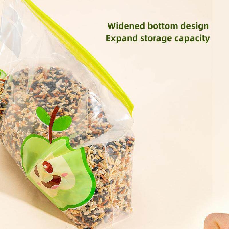 товар из китая reusable zip lock bag food grade transparent storage bag wit 0431