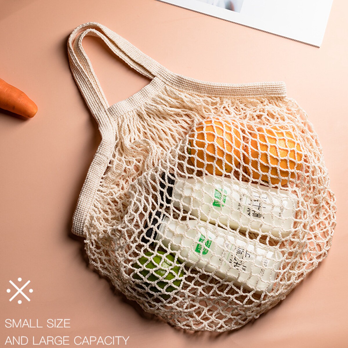 Питание коробки portable reusable grocery bags for fruit vegetable bag cotto