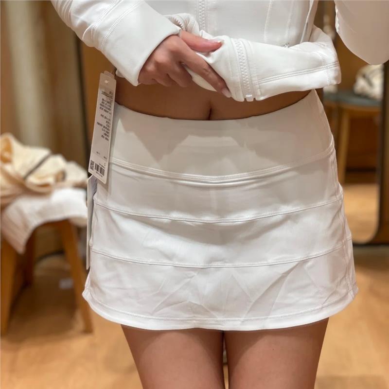Nude-Feel Fabric Pacei Riival Tennis Skirt Sports Short Skirt Pleated Skirt