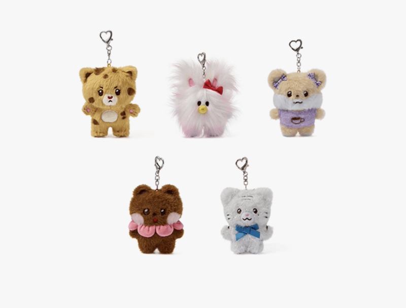 【Batch】Illit 2Nd Anniversary Official Figure Standing Keychain